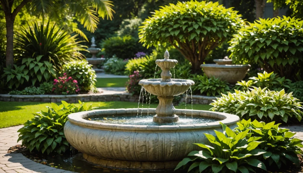 petite fontaine pour le jardin