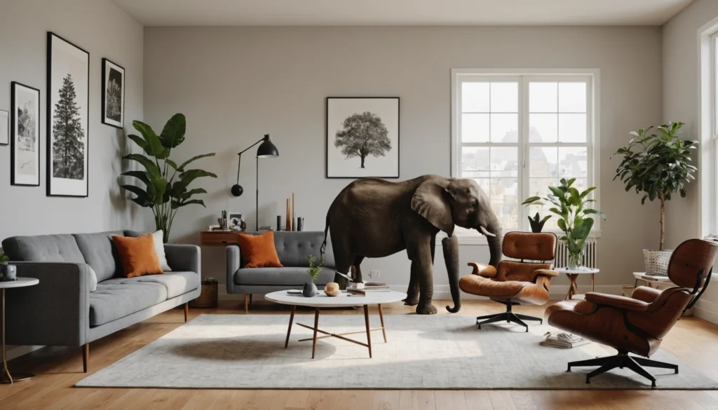 éléphant Charles Ray Eames